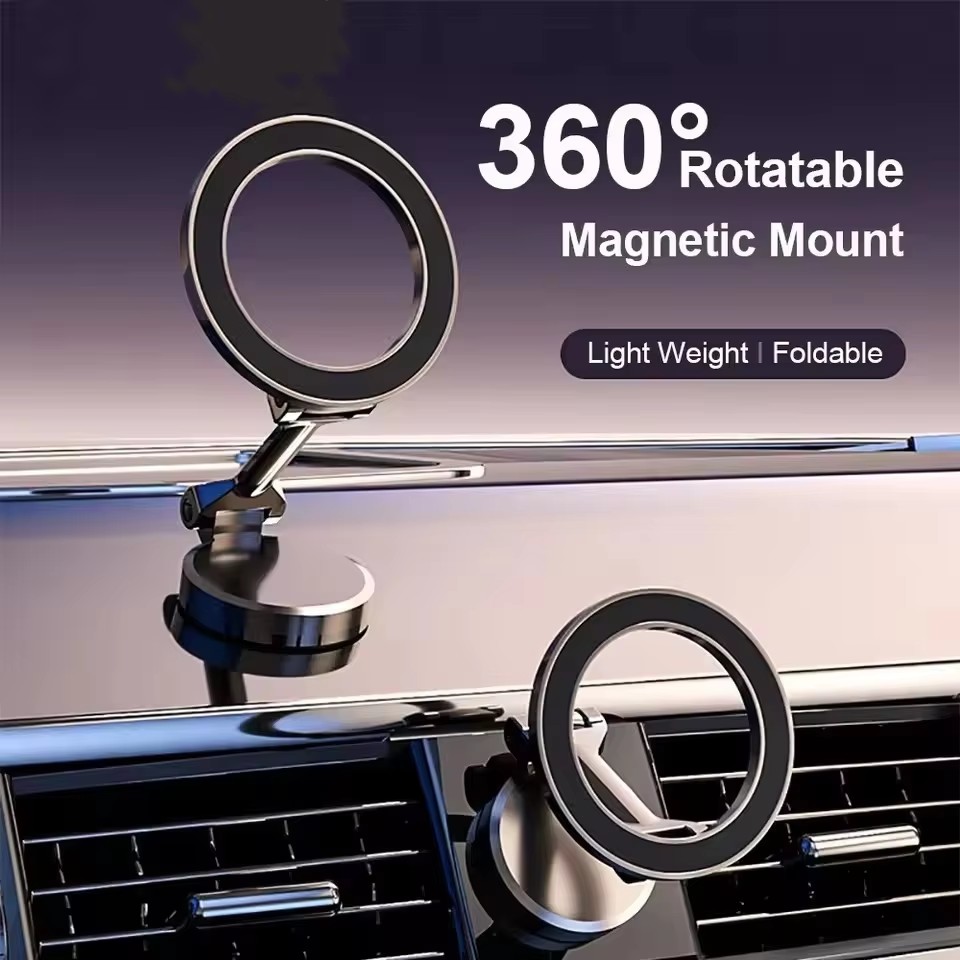 Phone Accessories Holder Car - MagSafe 360용 접이식 자석 차량용 휴대폰