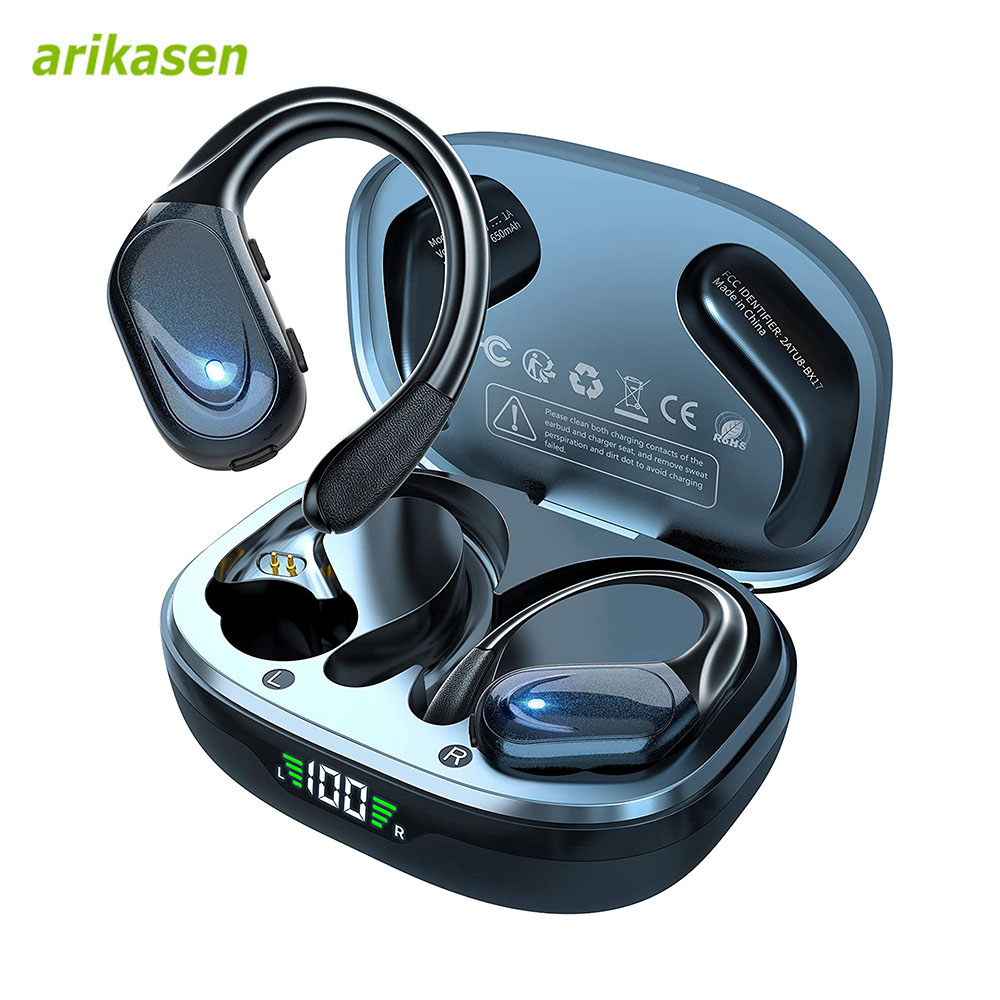 Phone Accessories Amazon - 무선 이어버드 스포츠 블루투스 5.3 헤드폰,