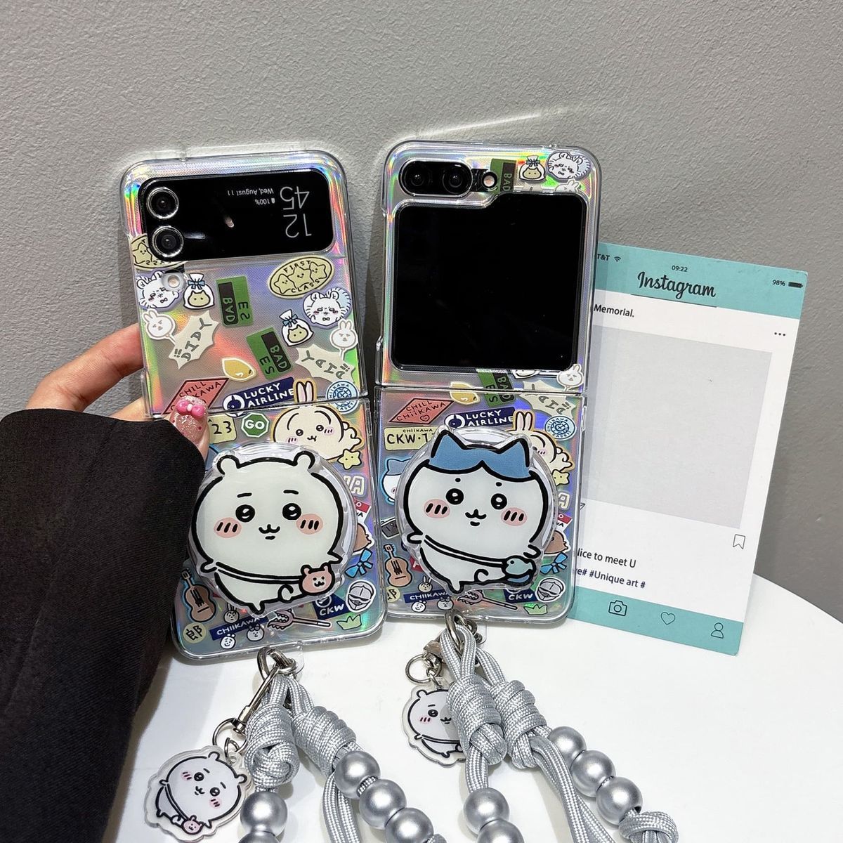 Phone Zone Accessories & Repair Photos - 애니메이션 Chiikawa Hachiware 만화 삼성 갤럭시