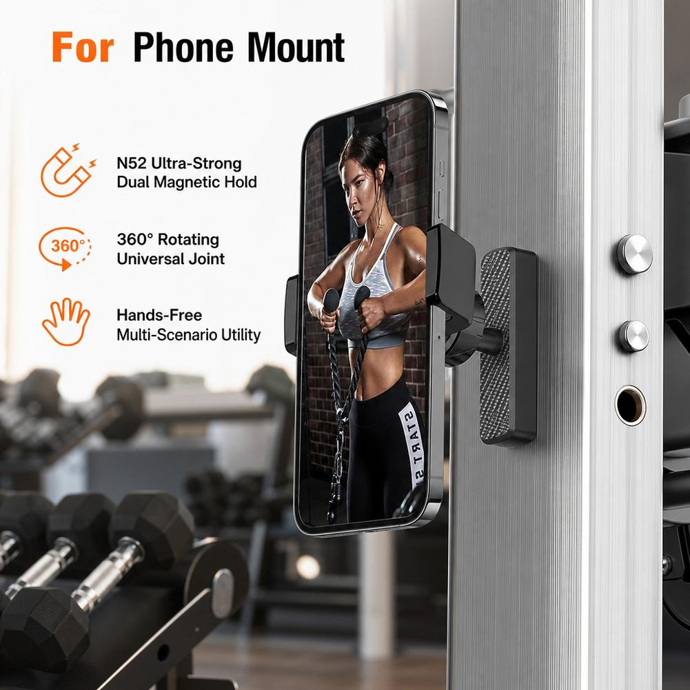 헬스장용 360도 회전 자석 휴대폰 거치대 °   운동 - Phone Accessories Useful 리뷰 및 가격