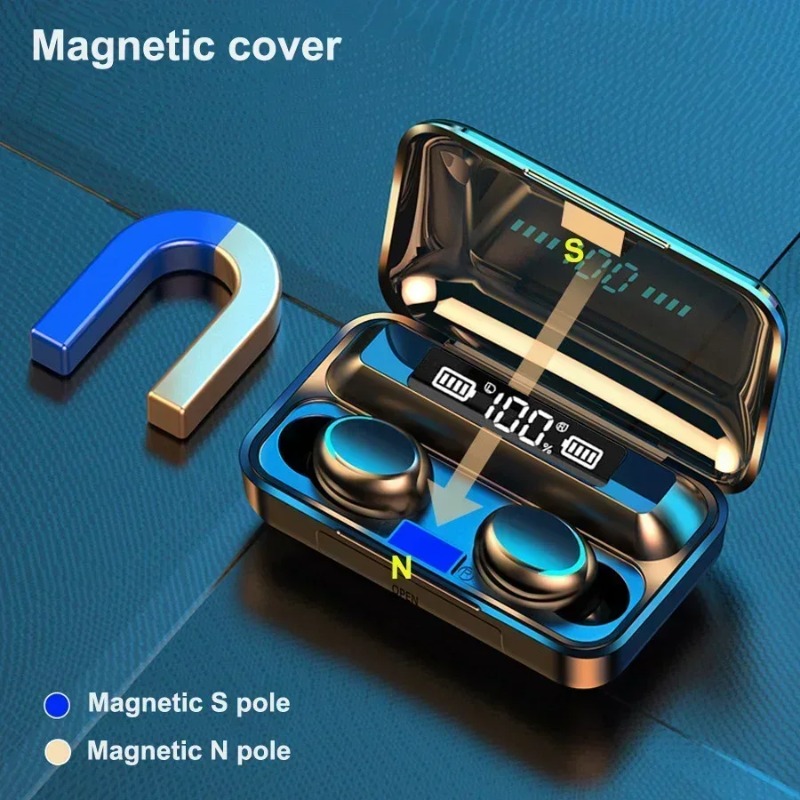블루투스 헤드폰 9D 스테레오 고음질 스포츠 이어폰 핸 - Phone Accessories Amazon 리뷰 및 가격