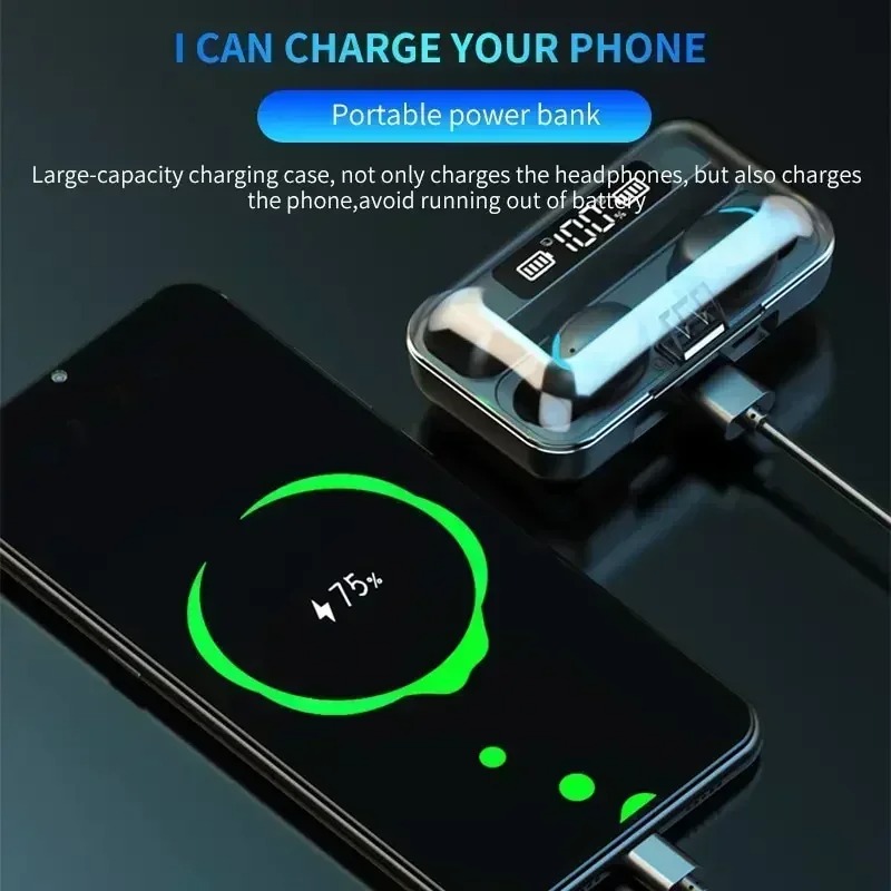 블루투스 헤드폰 9D 스테레오 고음질 스포츠 이어폰 핸 - Phone Accessories Amazon 리뷰 및 가격
