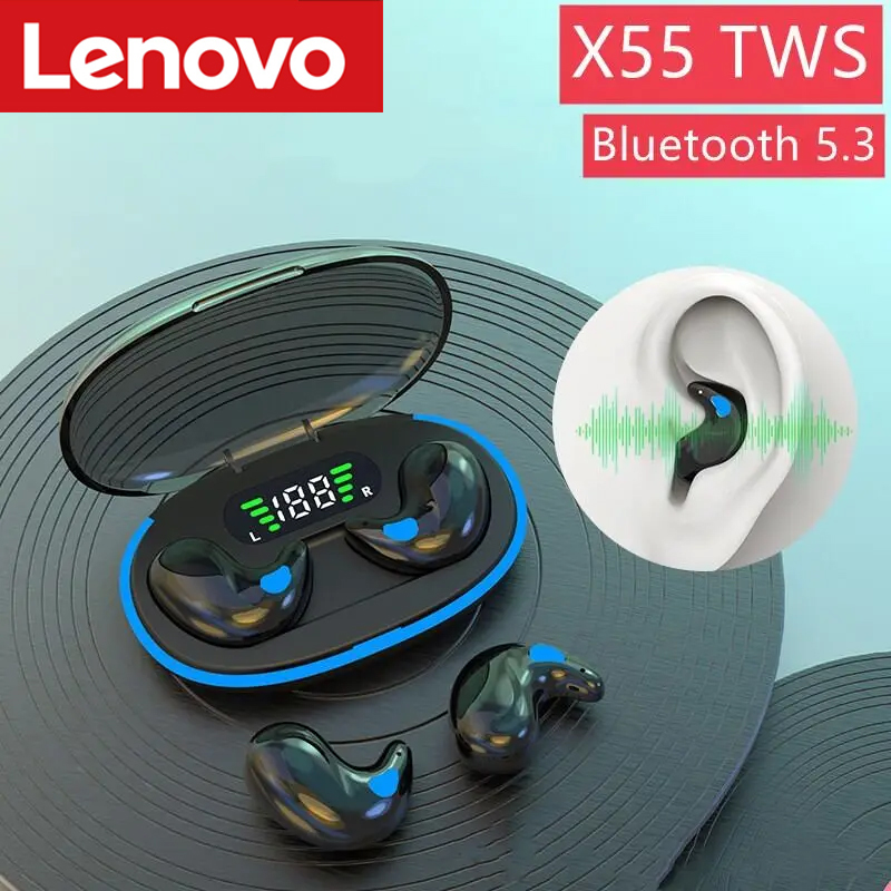 레노버 X55 TWS 미니 이어팟 BT5.3 무선 이어 - Phone Accessories Amazon 리뷰 및 가격