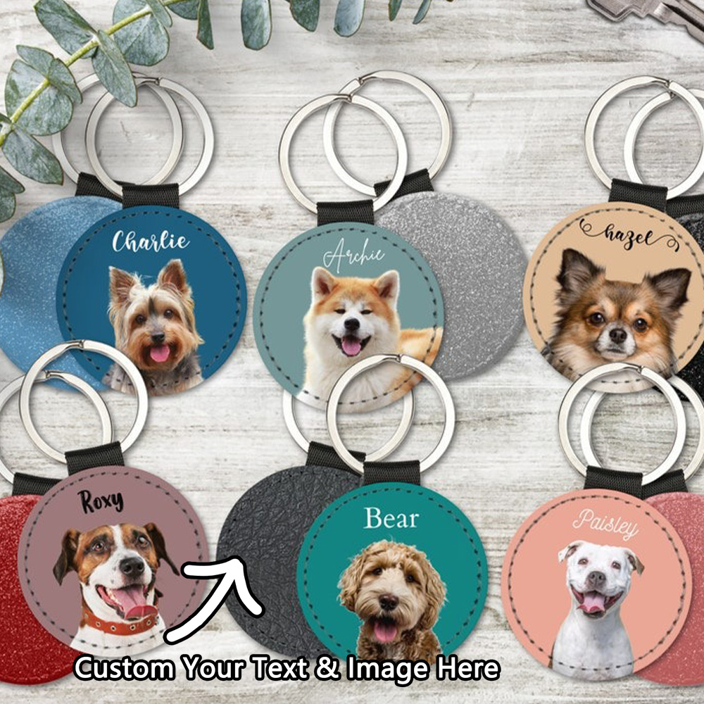 맞춤 애완 동물 사진 키체인, 개인 맞춤 강아지 고양이 - Phone Accessories Charms 리뷰 및 가격