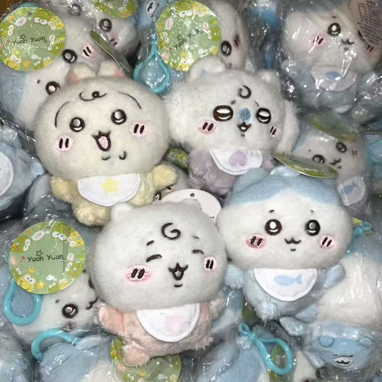 지이 베이비 플러시 인형 키체인 카와이 우사기 하치와레 - Phone Accessories Charms 리뷰 및 가격
