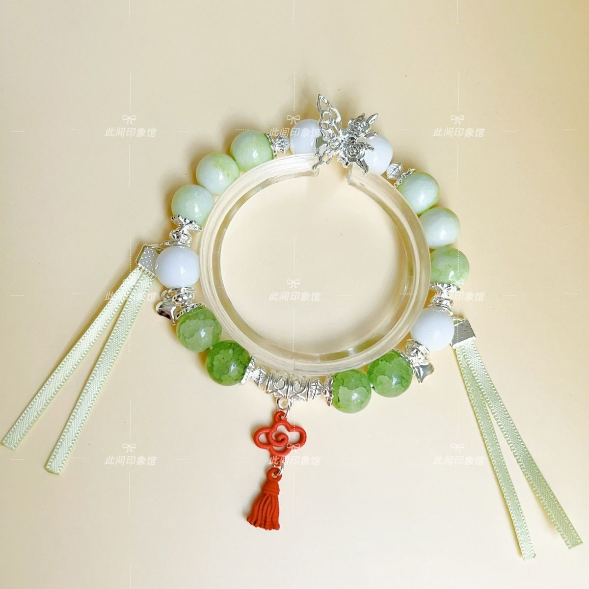 무덤 너머의 사랑 팔찌 ‌   휴대폰 체인 키체인 팬  - Phone Accessories Charms 리뷰 및 가격