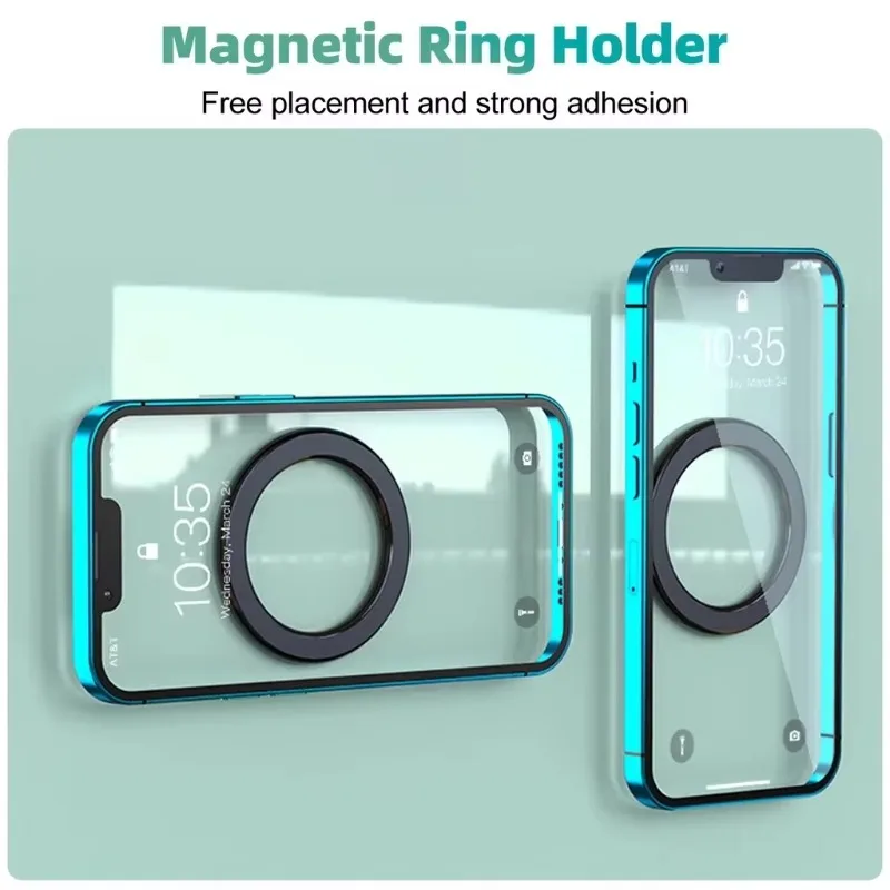 MagSafe 호환 강력 자석 링형 휴대폰 거치대, 접 - Phone Accessories Holder Car 리뷰 및 가격