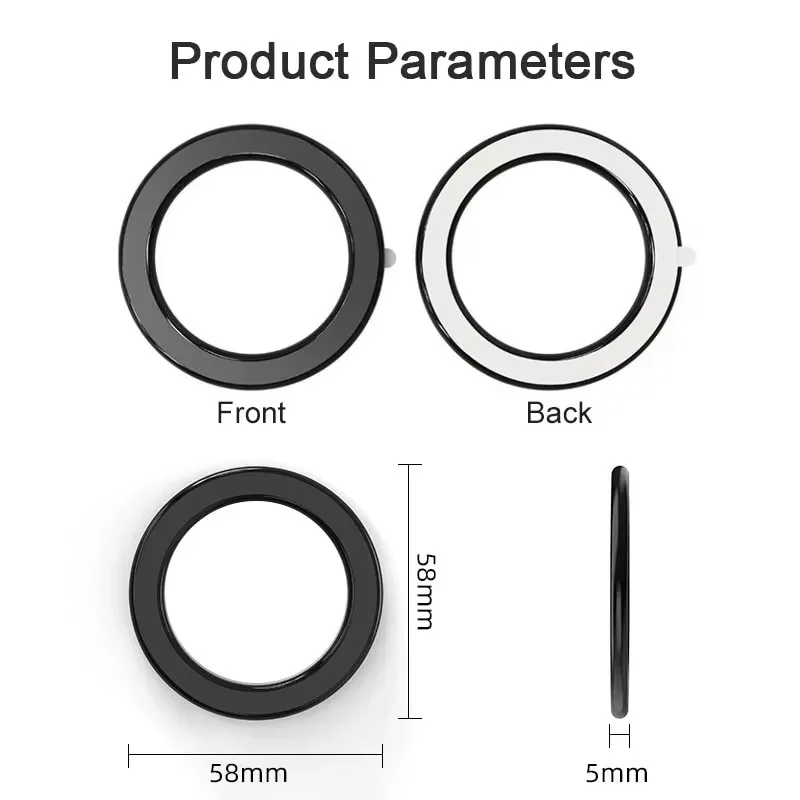 MagSafe 호환 강력 자석 링형 휴대폰 거치대, 접 - Phone Accessories Holder Car 리뷰 및 가격
