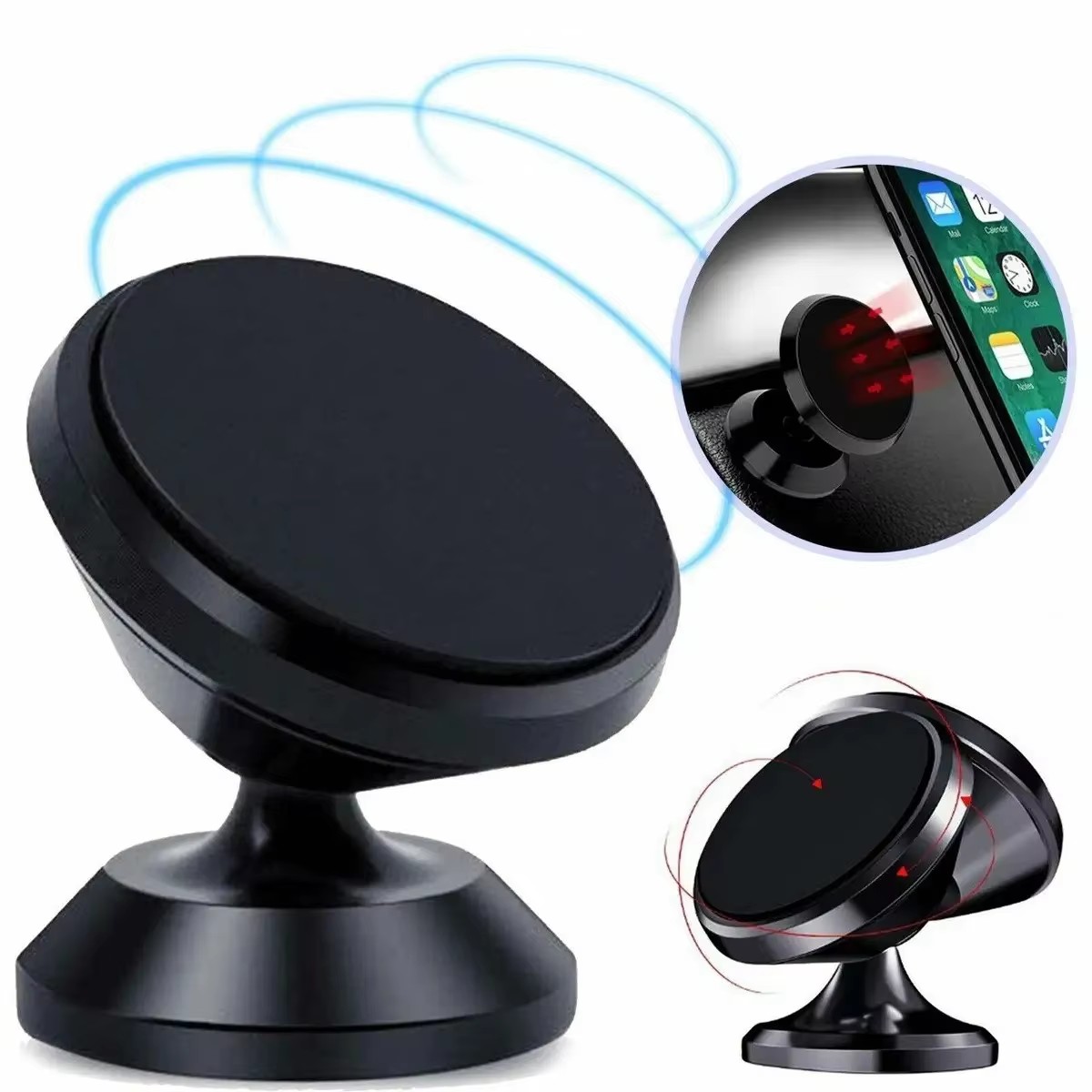 자석식 차량용 핸드폰 거치대, 대시보드/벽면 부착형,  - Phone Accessories Holder Car 리뷰 및 가격