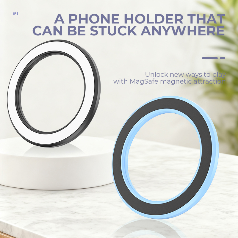 맥세이프 강력 자석 링 폰 홀더 스탠드 접착식 자석 벽 - Phone Accessories Holder Car 리뷰 및 가격