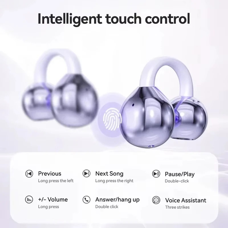 최신 무선 이어버드 이어클립 헤드셋 ENC 블루투스5. - Phone Accessories Amazon 리뷰 및 가격
