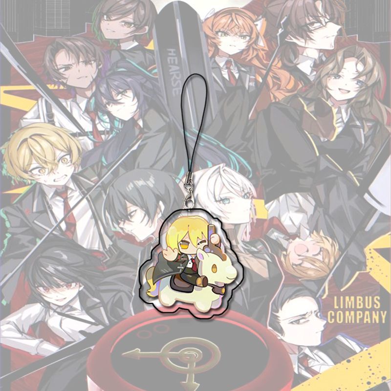 애니메이션 림버스 컴퍼니 돈키호테 아크릴 폰 랜야드 폰 - Phone Accessories Charms 리뷰 및 가격
