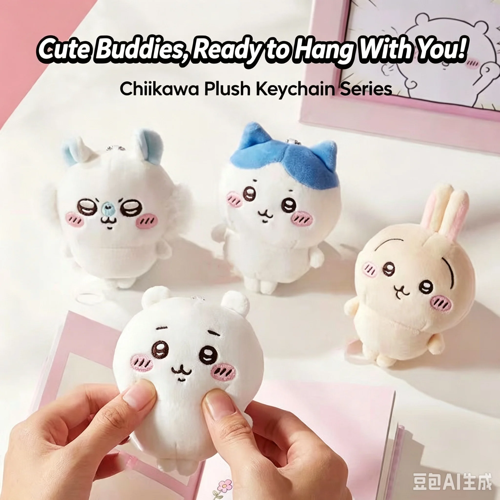 치이카와 우사기 하치와레 인형 가방 장식, 귀여운 만화 - Phone Accessories Charms 리뷰 및 가격