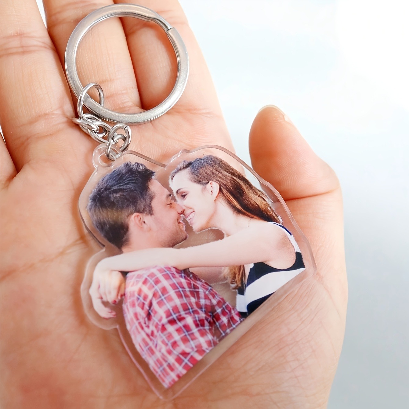맞춤형 사진 아크릴 키체인 - 사진 업로드 가능, 튼튼 - Phone Accessories Charms 리뷰 및 가격