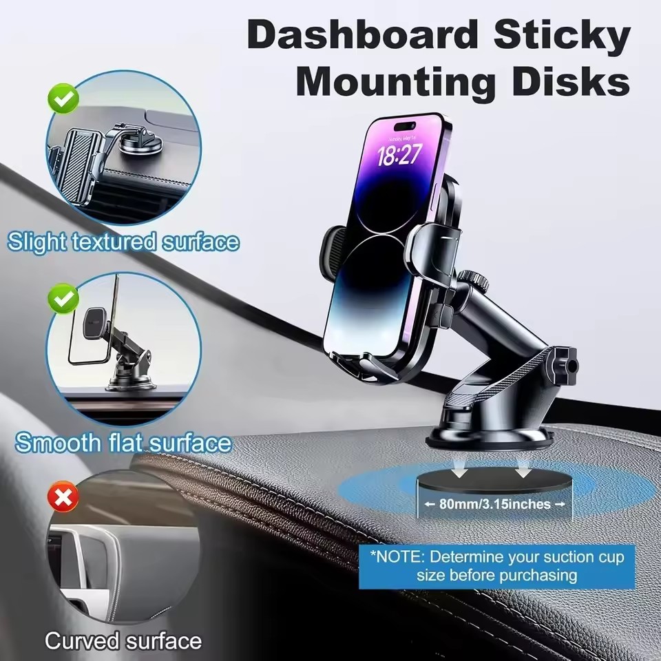 휴대폰 거치대용 스티커, 접착식 패드, 범용 차량용 대 - Phone Accessories Holder Car 리뷰 및 가격