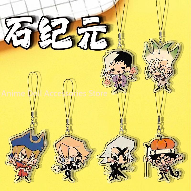 애니메이션 Dr.STONE 이시가미 센쿠우 겐 아사기리 - Phone Accessories Charms 리뷰 및 가격